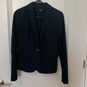 Ann Taylor Navy Women’s Skirt Suit Set Size 00